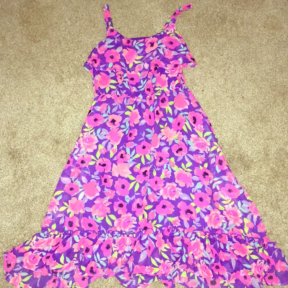 Brand new colorful flowery dress